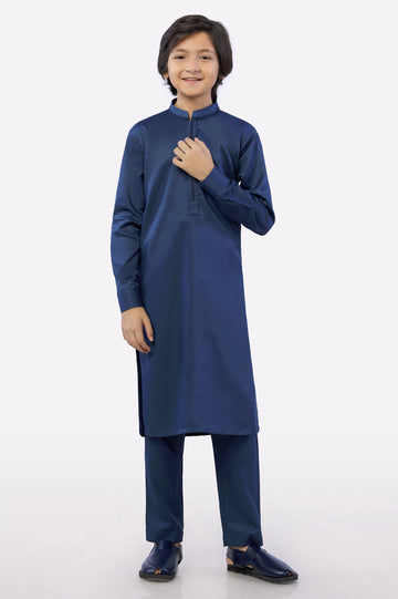 Dark Blue Boys Kurta Pajama