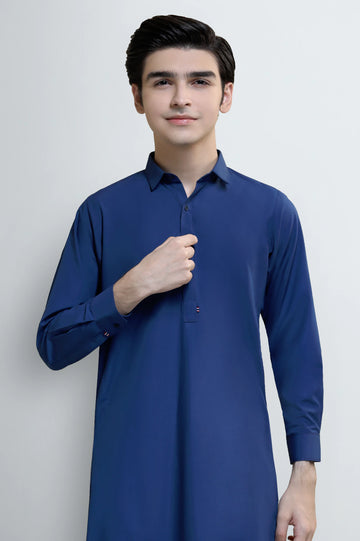 Royal Blue Teens Kameez Shalwar