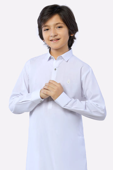 White Boys Kameez Shalwar