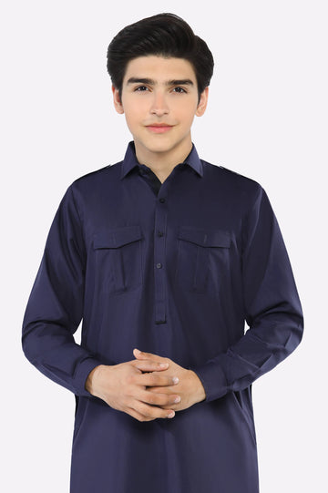 Blue Teens Kameez Shalwar