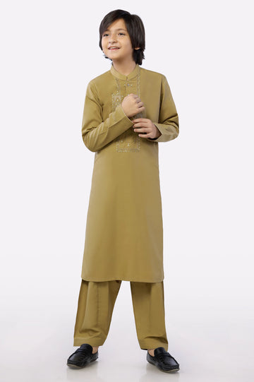 Mustard Boys Kurta Shalwar