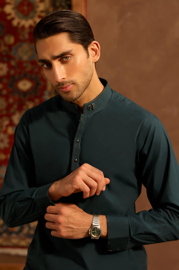 Blue Wash & Wear Shalwar Kameez