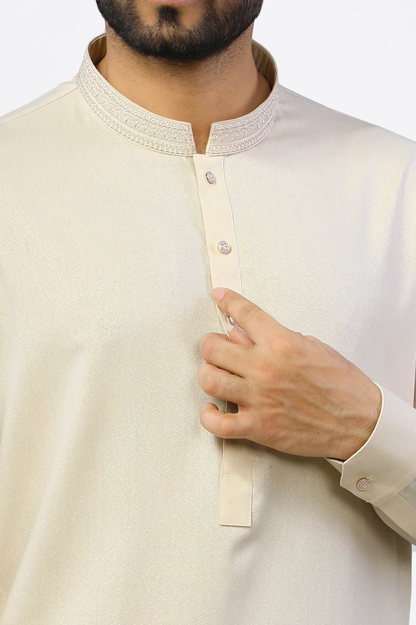 Mens Fawn Shalwar Kameez for Sale