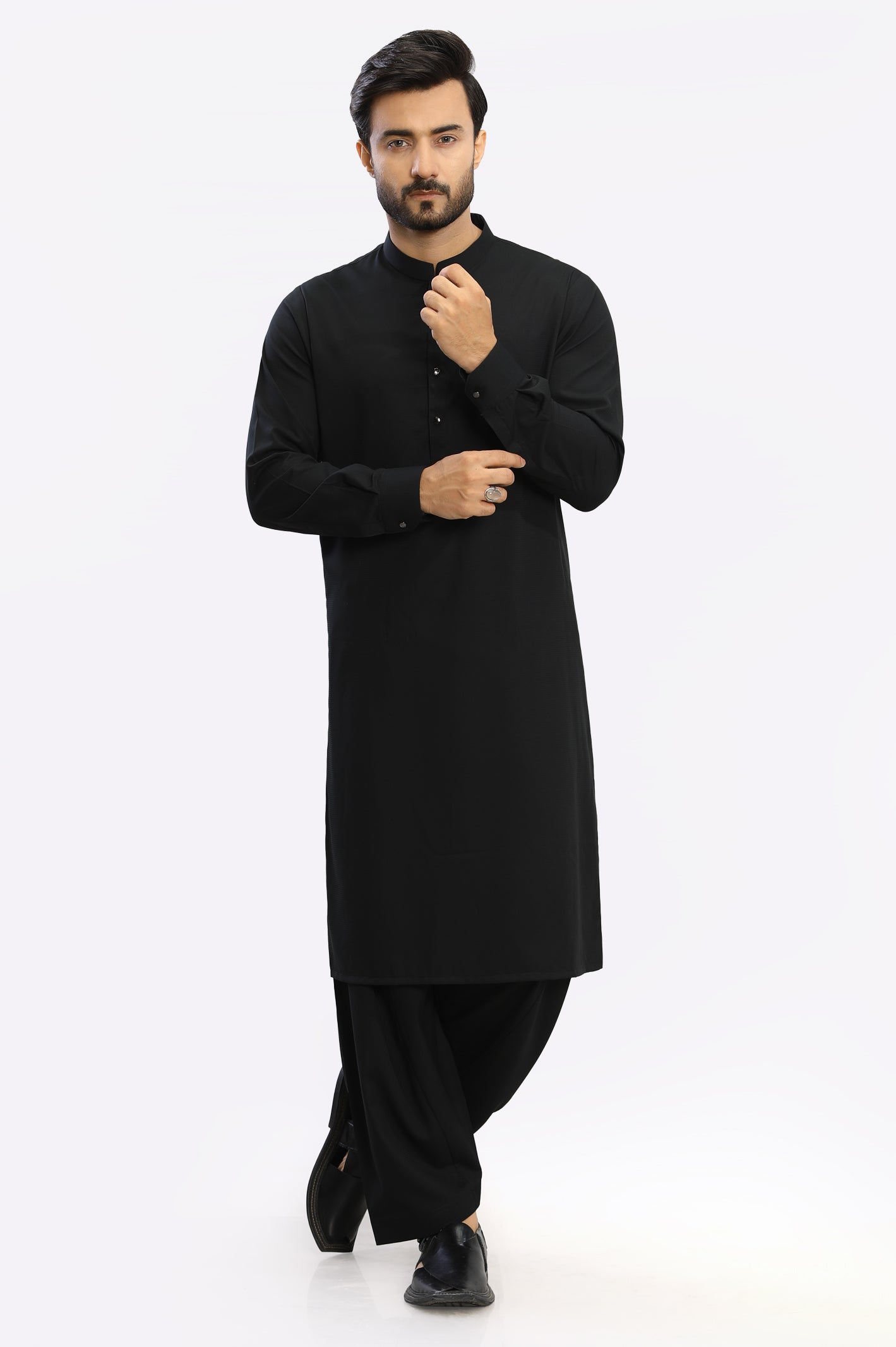 Black Shalwar Kameez From Diners