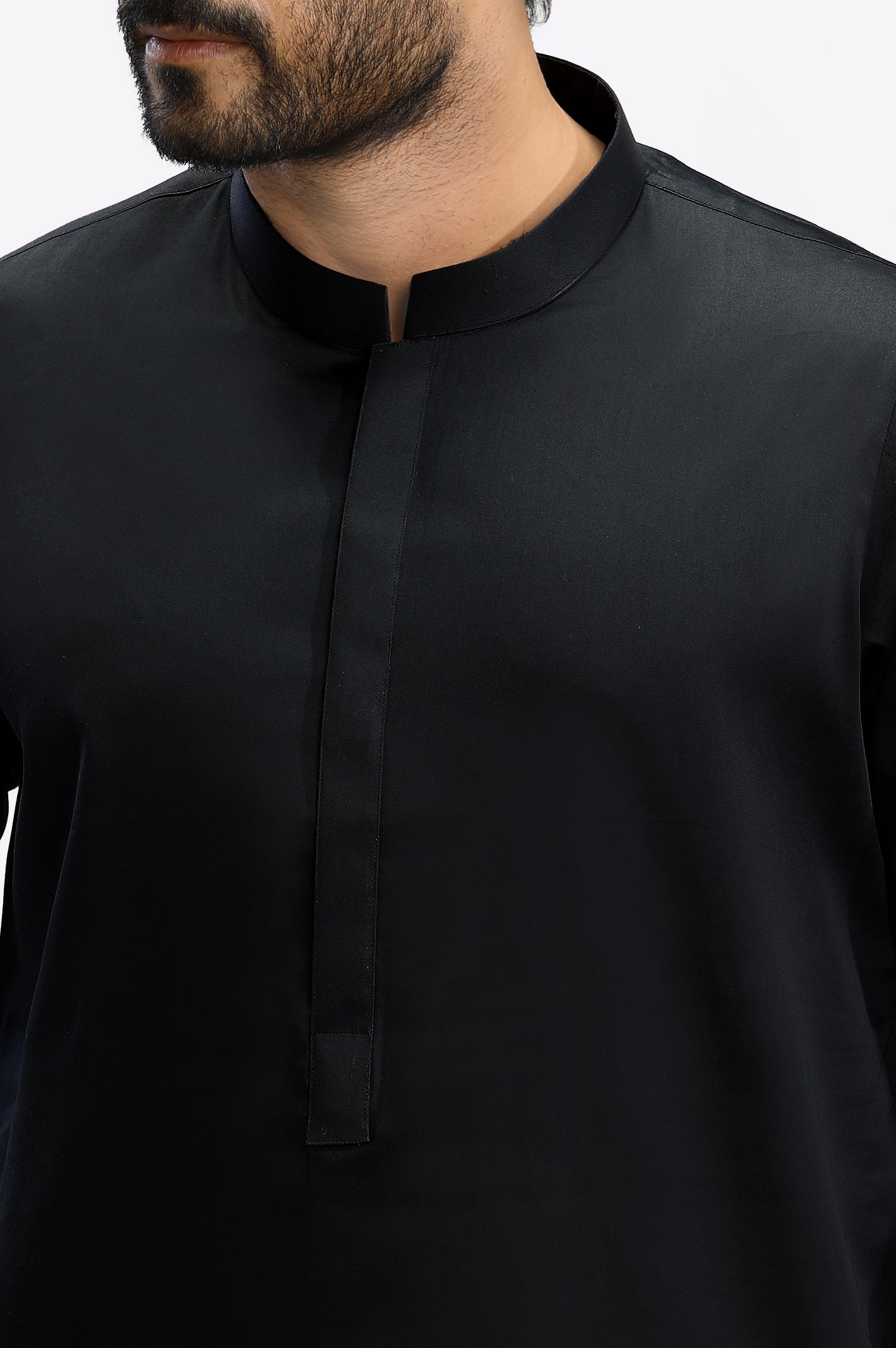 Black Wash & Wear Shalwar Kameez From Diners