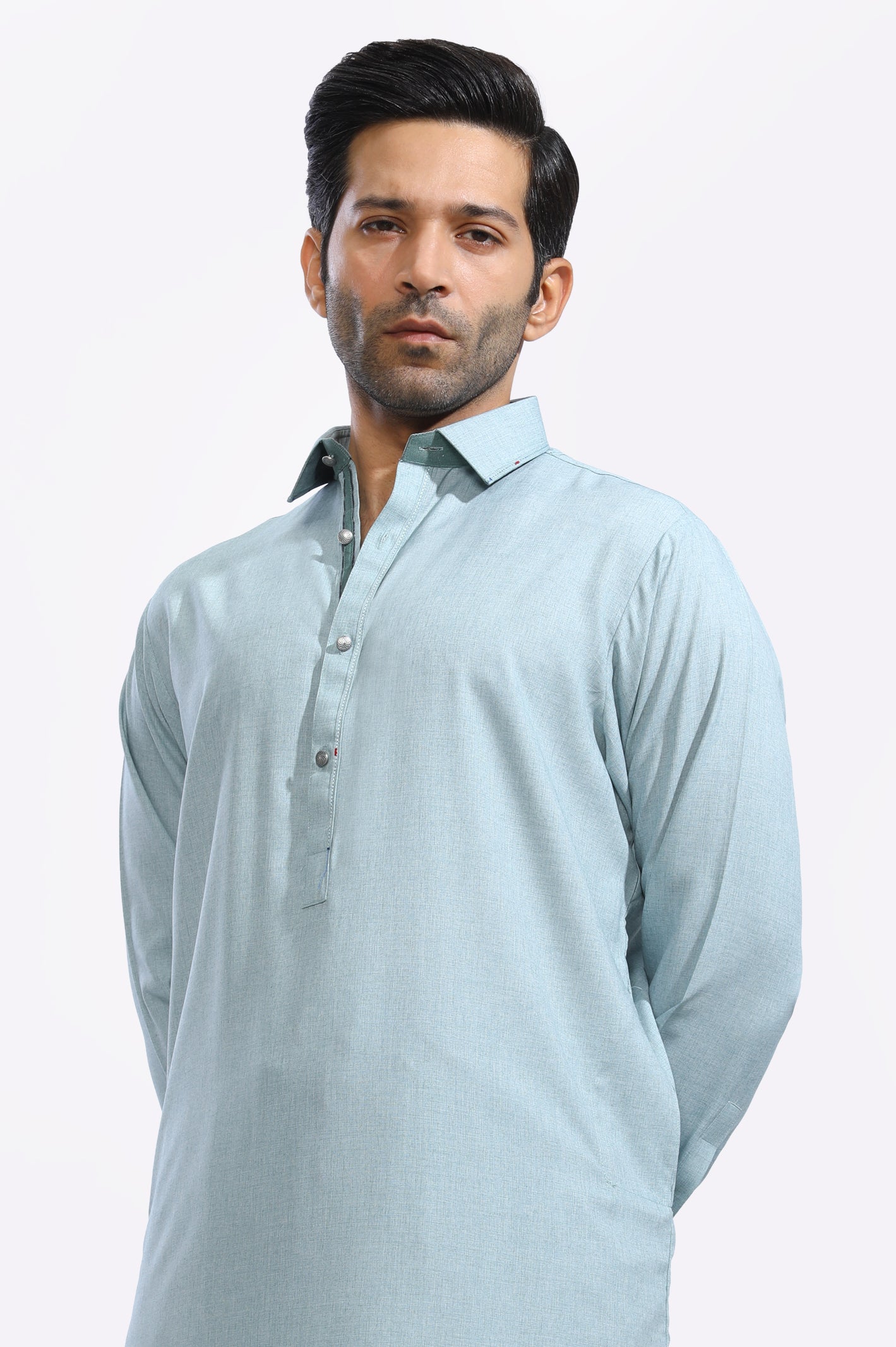 Ferozi Rayon Blend Shalwar Kameez From Diners