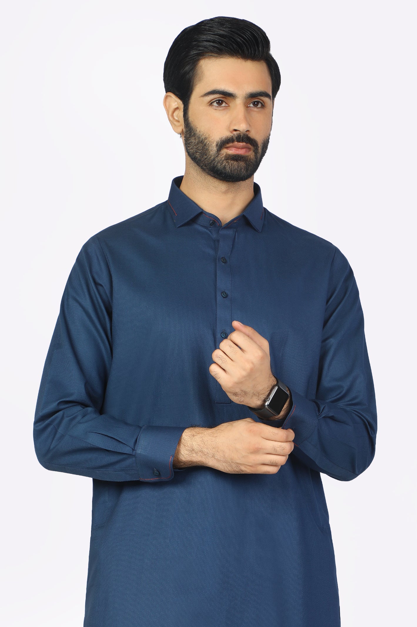 Dark Blue Shalwar Kameez – Diners Pakistan