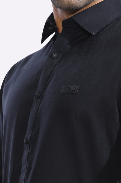 Black Cotton Shalwar Kameez for Sale