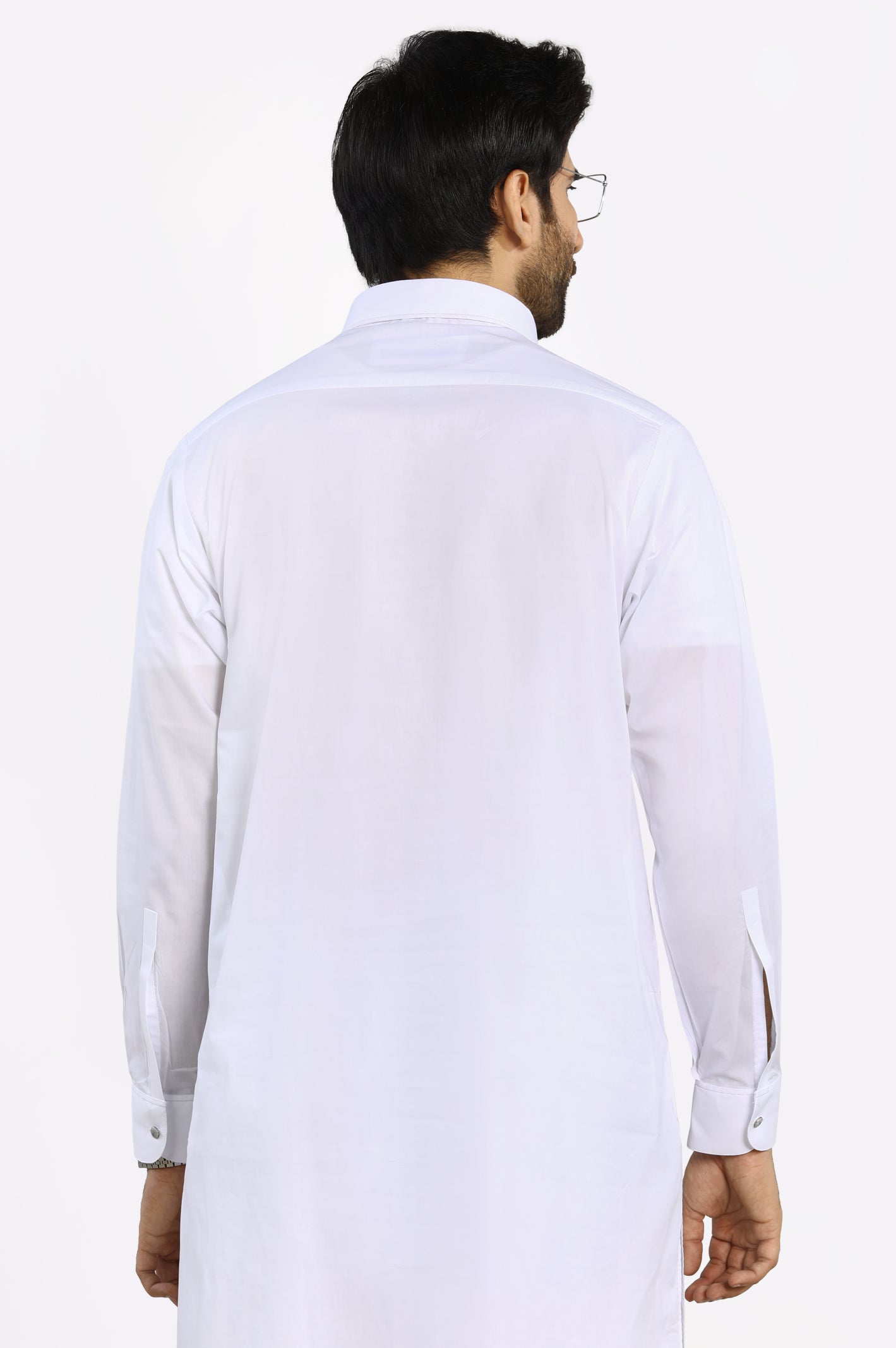 White Cotton Shalwar Kameez From Diners