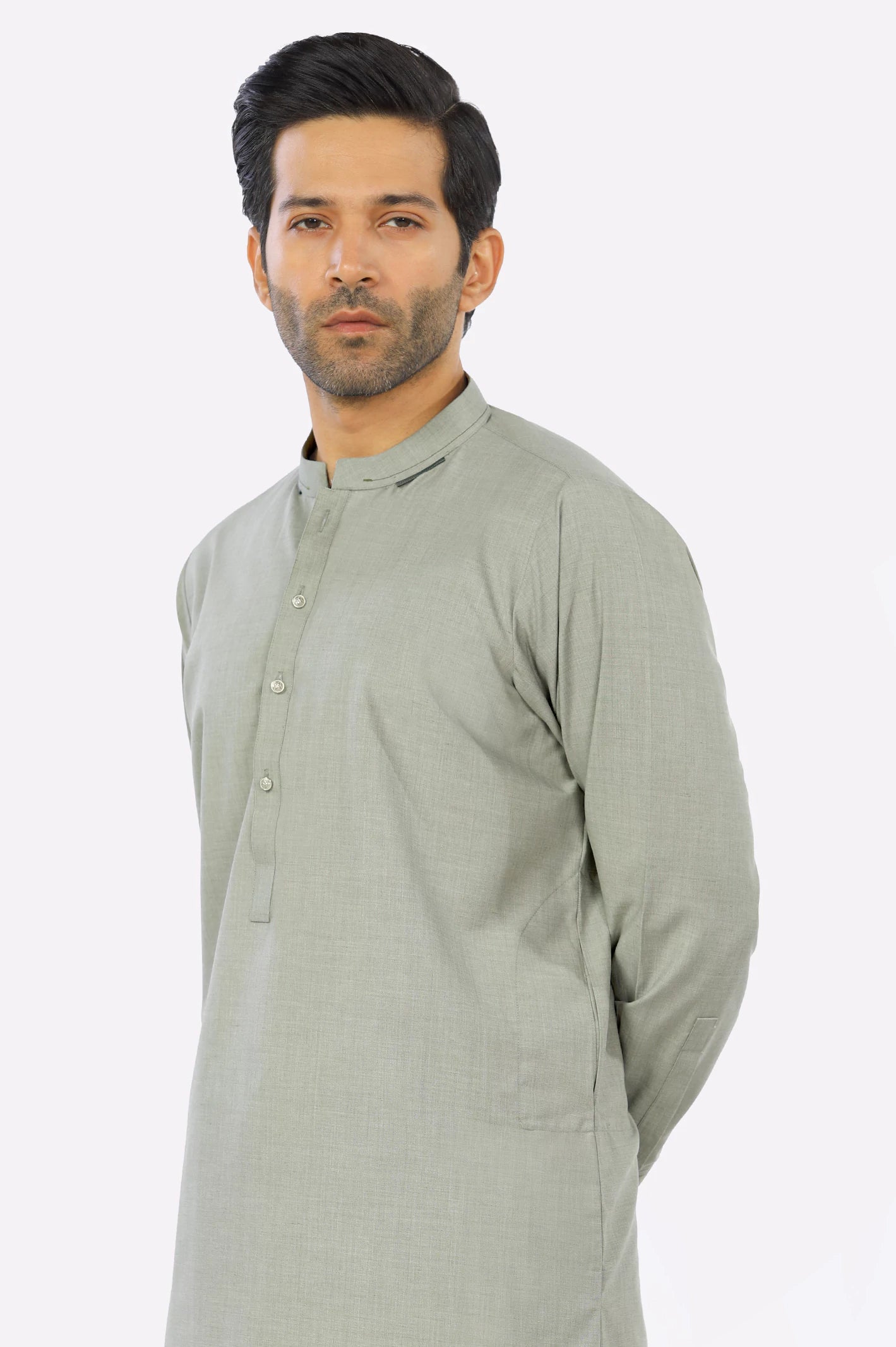 Light Green Wash & Wear Shalwar Kameez From Diners