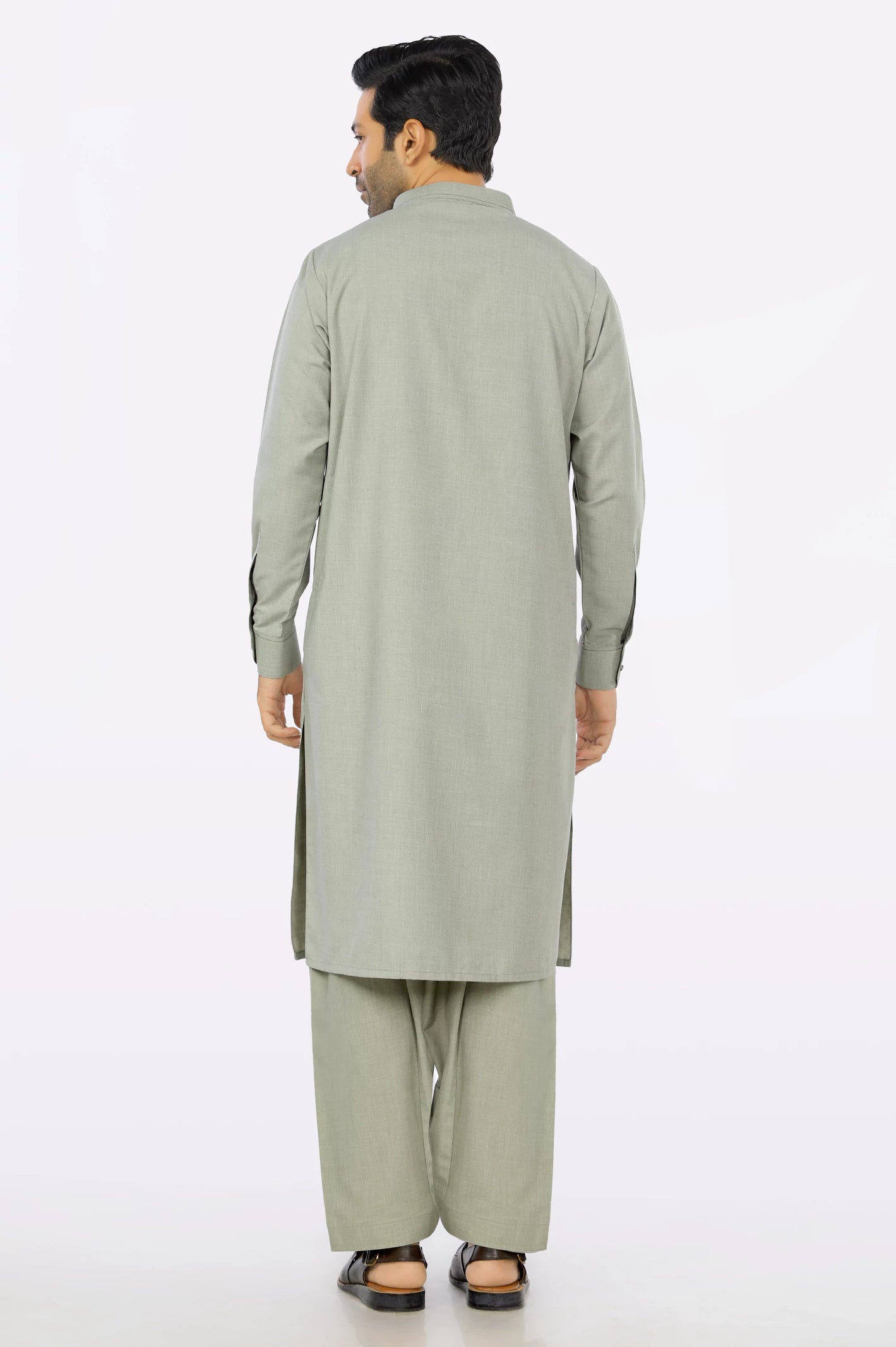 Light Green Wash & Wear Shalwar Kameez From Diners