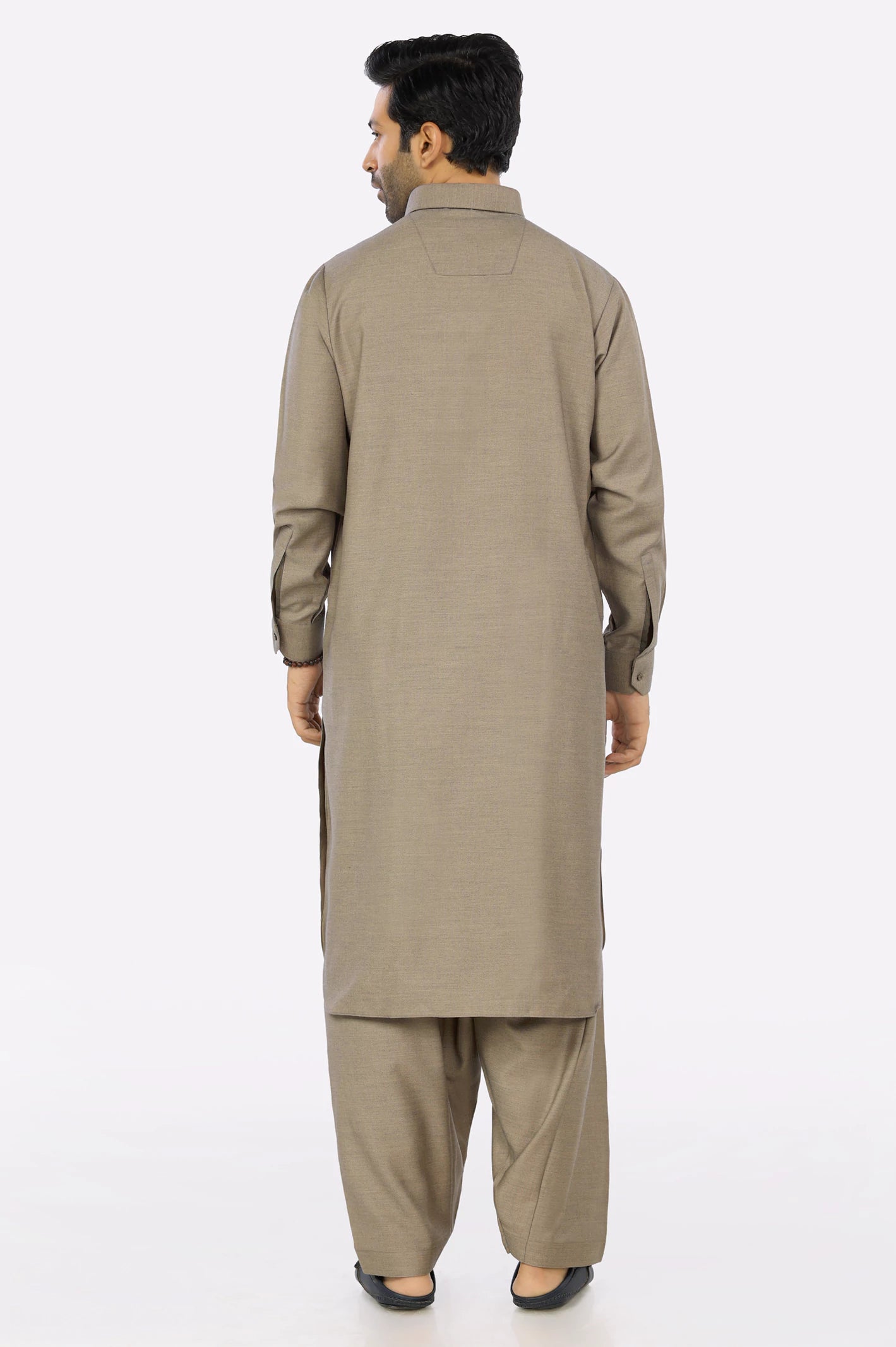 Light Brown Rayon Blend Shalwar Kameez From Diners