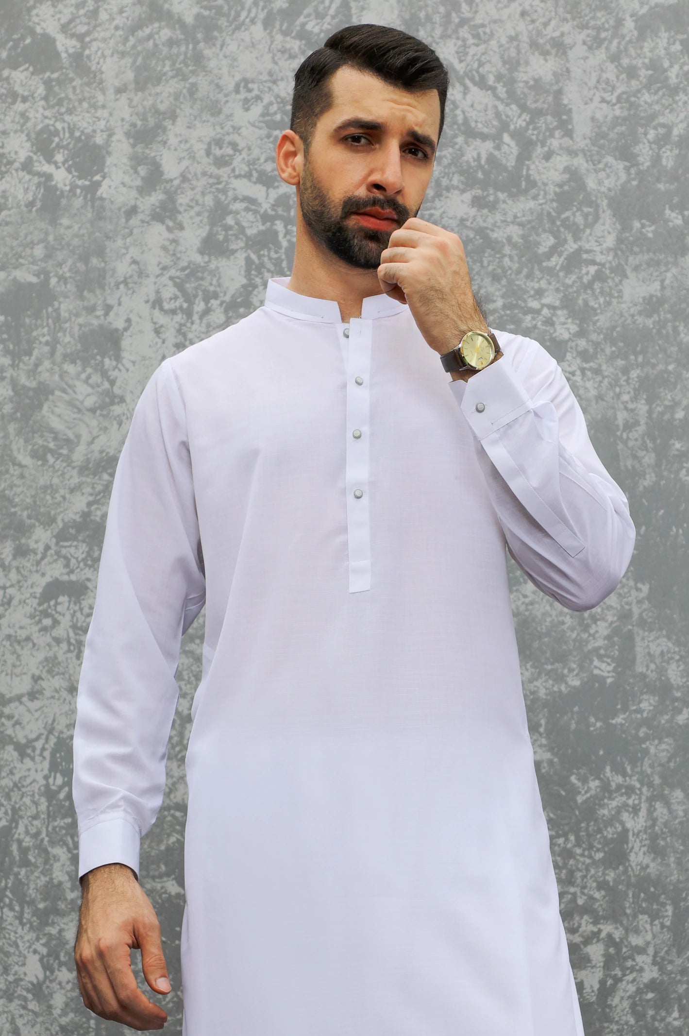 White Wash & Wear Shalwar Kameez