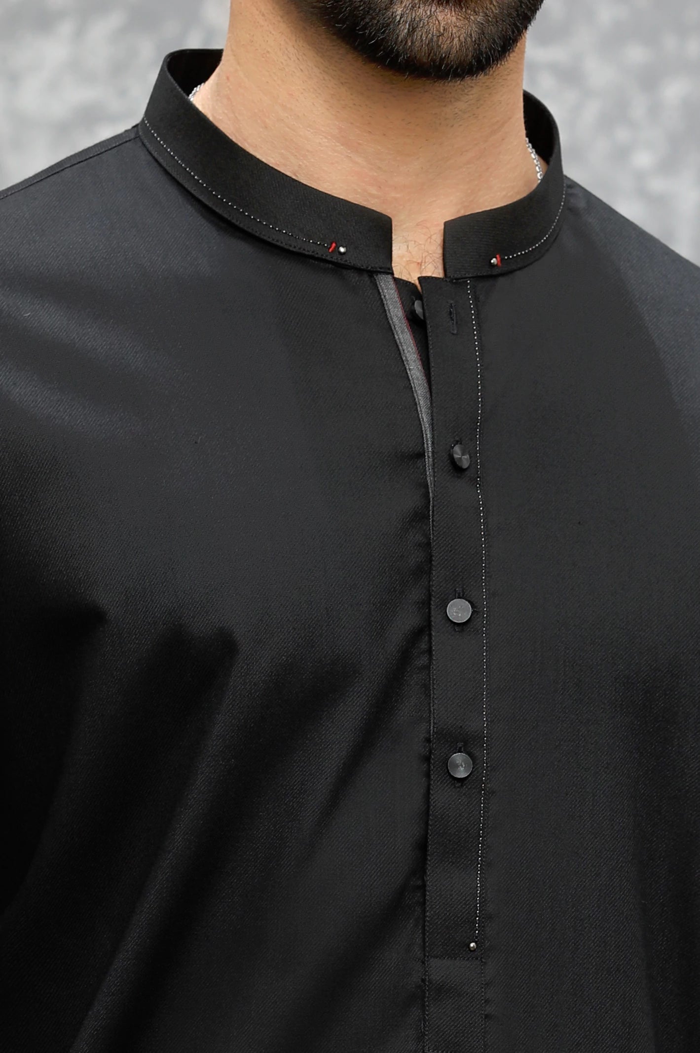 Men Black Shalwar Kameez From Diners