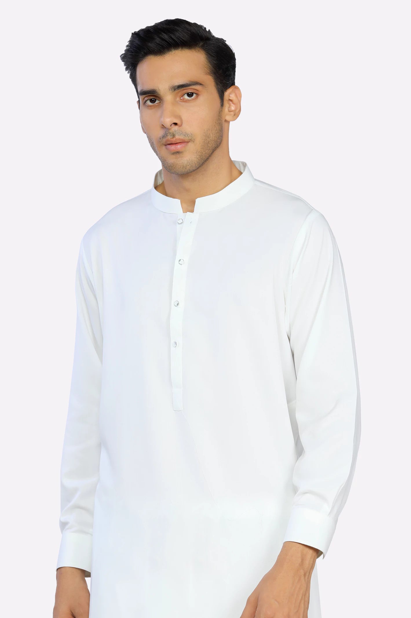 Men Off White Formal Shalwar Kameez