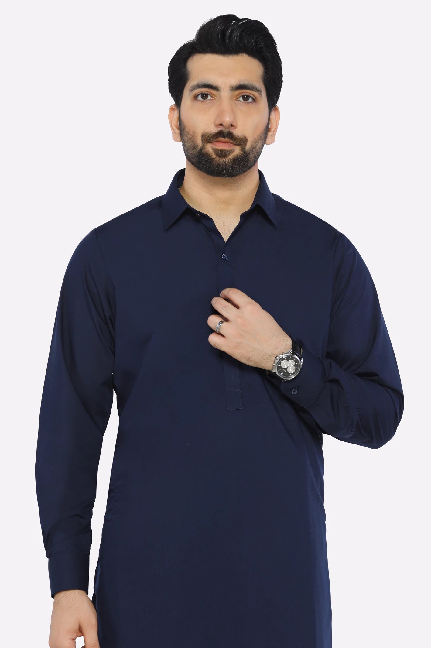 Navy Blue Wear Shalwar Kameez