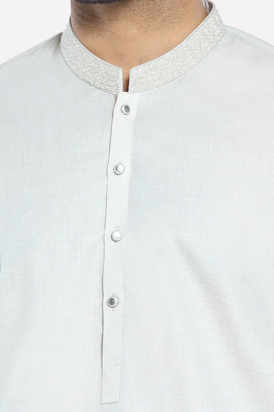 Light Beige Men Shalwar Kameez