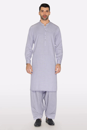 Light Purple Wash & Wear Shalwar Kameez