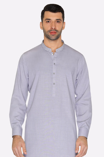 Light Purple Wash & Wear Shalwar Kameez