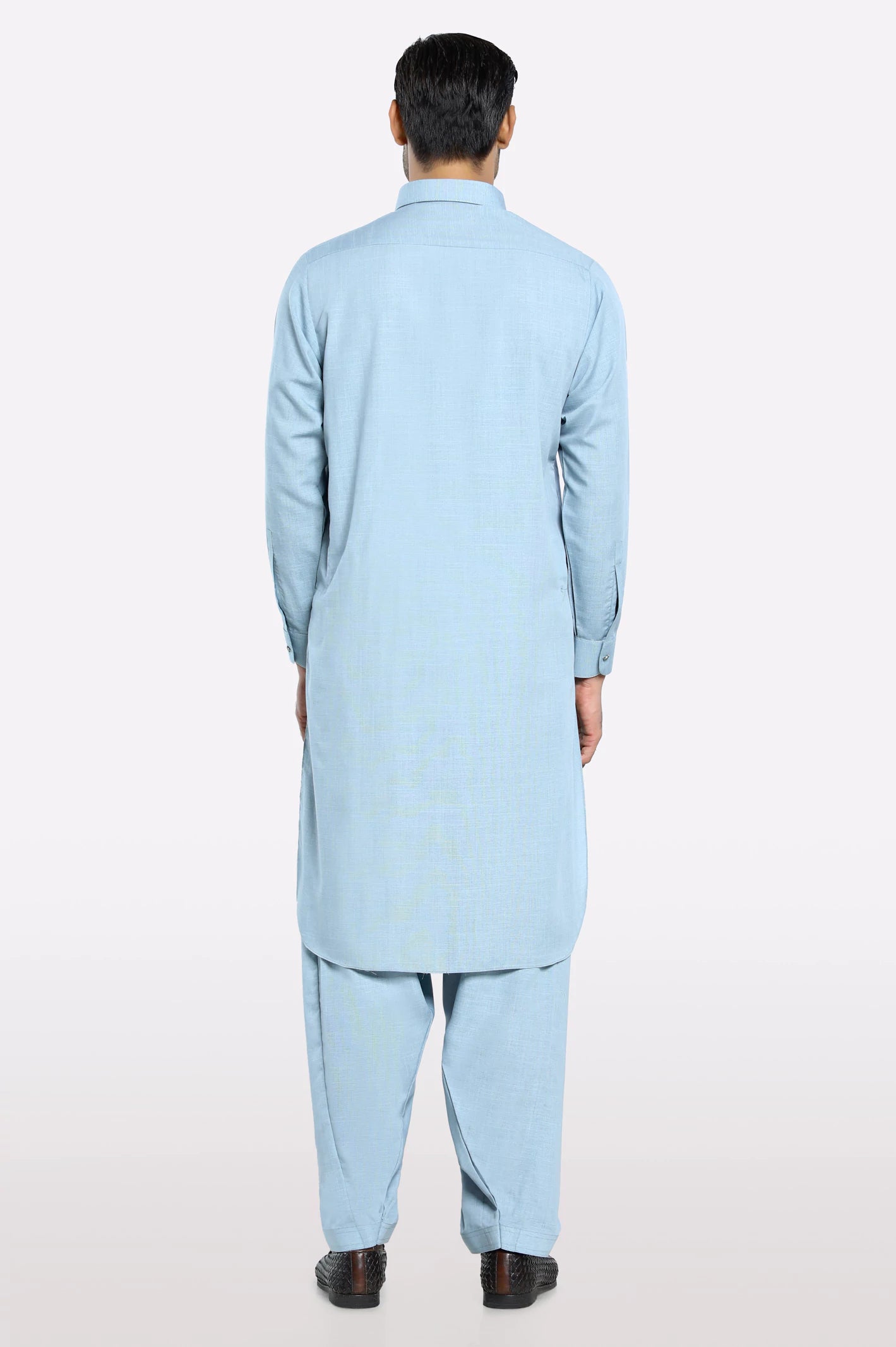 Light Blue Wash & Wear Shalwar Kameez