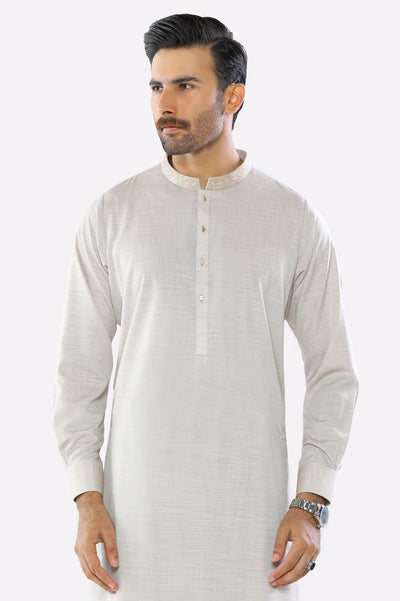 Light Brown Wash & Wear Shalwar Kameez
