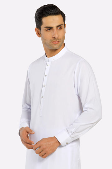 White Wash & Wear Shalwar Kameez