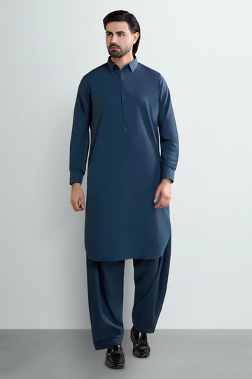 Green Wash & Wear Shalwar Kameez