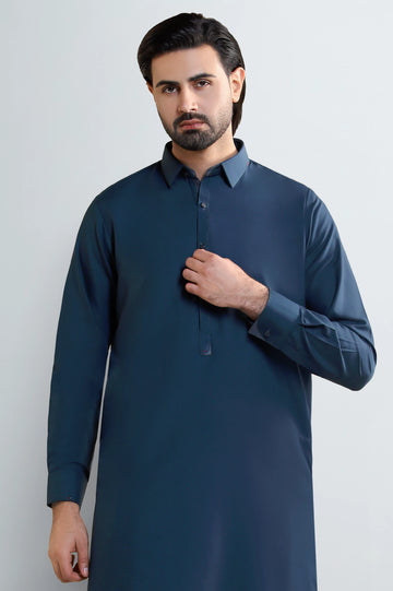 Green Wash & Wear Shalwar Kameez