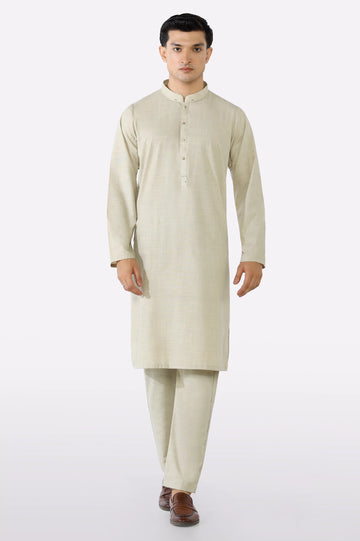 Fawn Wash & Wear Kurta Pajama