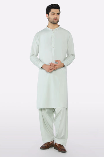 Light Green Wash & Wear Shalwar Kameez