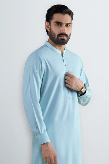 Light Green Wash & Wear Shalwar Kameez