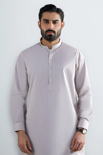 Peach Cotton Shalwar Kameez