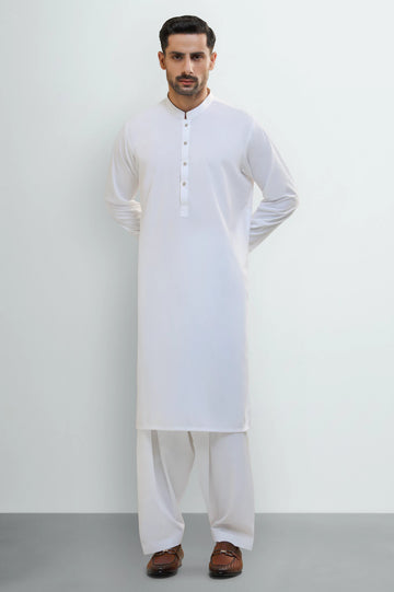 OffWhite Wash Wear Shalwar Kameez