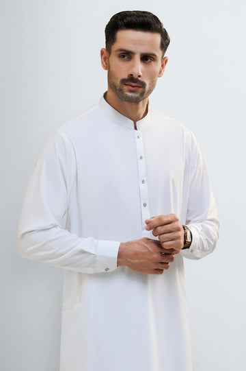 OffWhite Wash Wear Shalwar Kameez