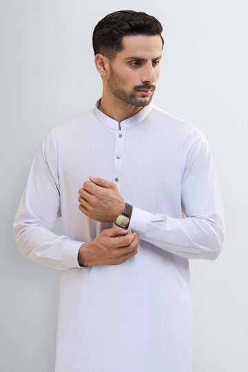 White Wash & Wear Shalwar Kameez
