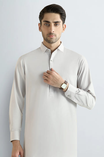 Beige Wash & Wear Shalwar Kameez