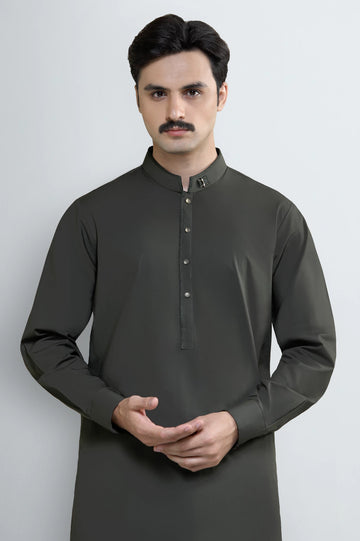 D-Green Wash & Wear Shalwar Kameez