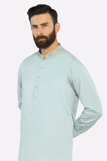Light Green Wash & Wear Shalwar Kameez