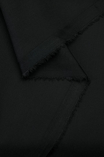 Black Wash & Wear Fabric