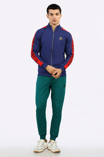 Zip-Up Knitted Jacket