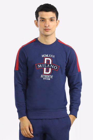 Front Embroidered Sweatshirt
