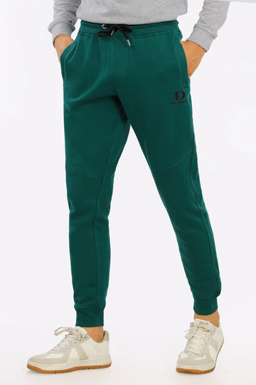 Sea Green Casual Knitted Trouser
