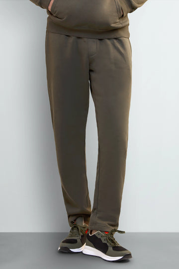 Men's Olive Knitted Jog Pant