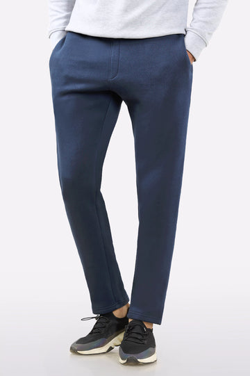 Navy Blue Casual Knitted Trouser