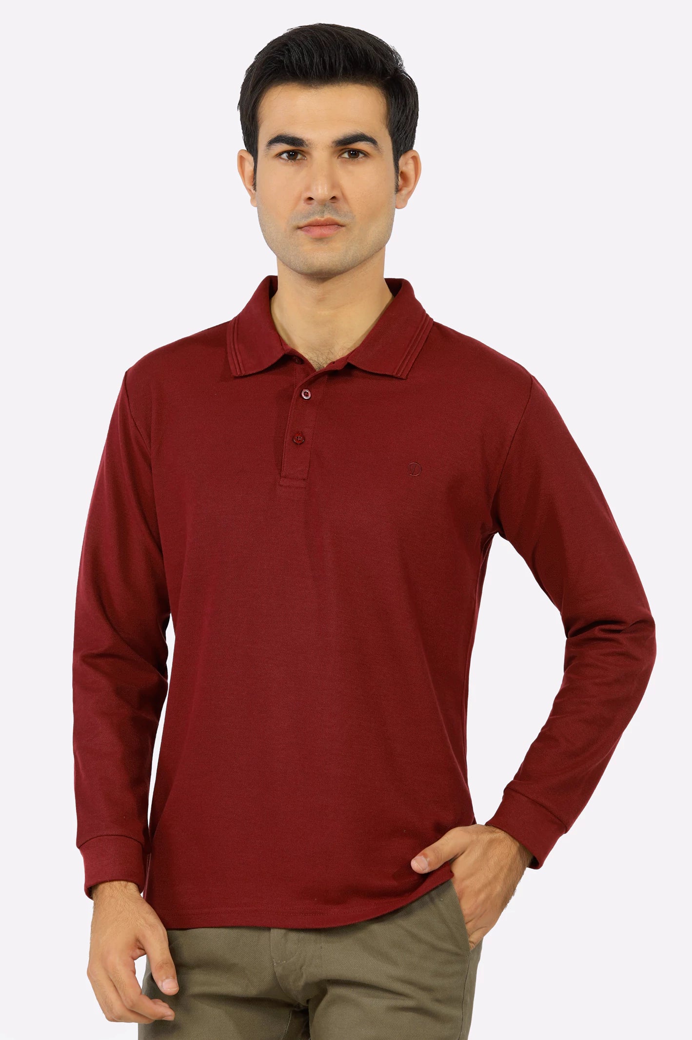 Bargundi Long Sleeves Polo From Diners