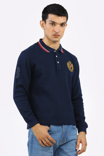 Polo Neck Sweatshirt