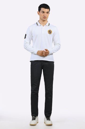 Polo Neck Sweatshirt