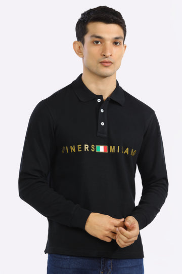 Polo Neck Sweatshirt