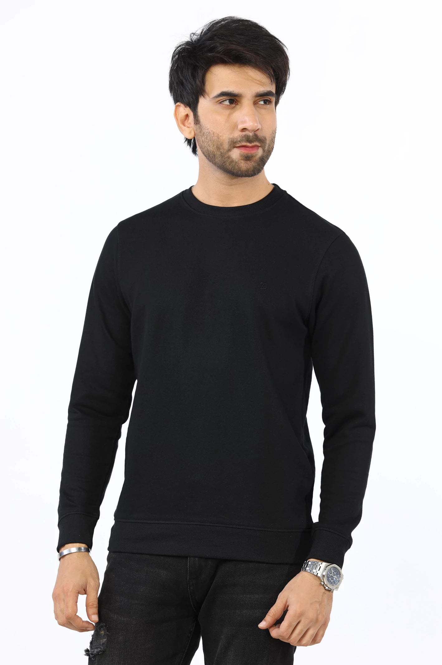 Black Basic Sweatshirt – Diners Pakistan