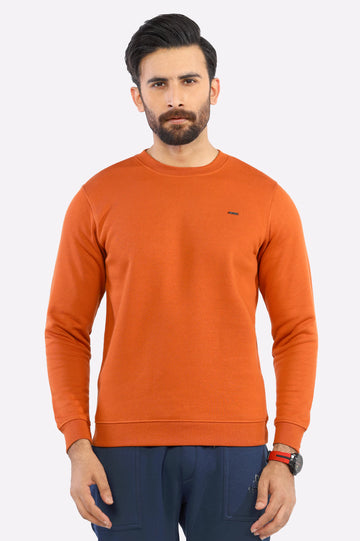 Rust Basic Sweatshirt